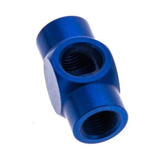 Conector Aluminio Banjo en T G1/8'' Rosca Hembra [2 piezas]