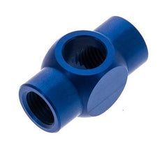 Conector Aluminio Banjo en T G1/4'' Rosca Hembra [2 piezas]