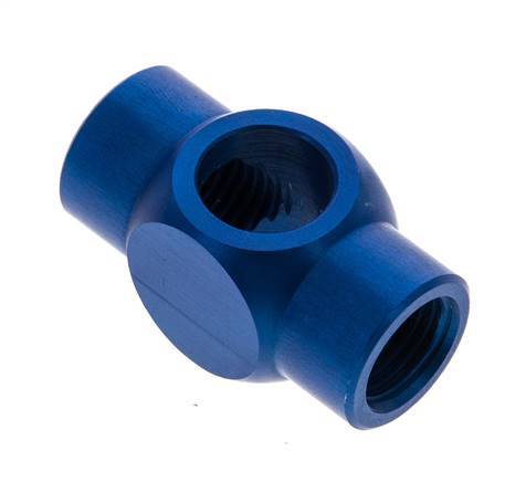 Conector Aluminio Banjo en T G1/4'' Rosca Hembra [2 piezas]