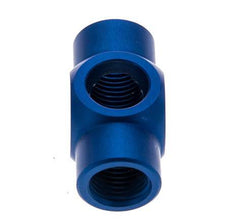 Conector Aluminio Banjo en T G1/4'' Rosca Hembra [2 piezas]
