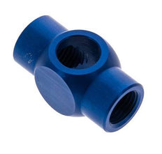 Conector Aluminio Banjo en T G1/4'' Rosca Hembra [2 piezas]