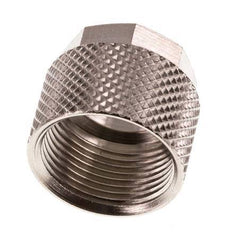 Tuerca de Latón Niquelado 12x10mm (M16x1) [10 piezas]