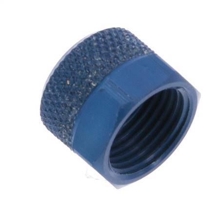 Tuerca de Aluminio 8x6mm (M12x1) [10 piezas]
