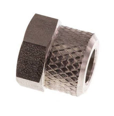 Tuerca de Acero Inoxidable 6x4mm (M10x1) [2 piezas]