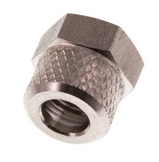 Tuerca de Acero Inoxidable 6x4mm (M10x1) [2 piezas]