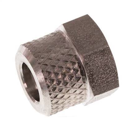 Tuerca de Acero Inoxidable 6x4mm (M10x1) [2 piezas]