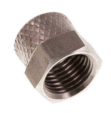 Tuerca de Acero Inoxidable 6x4mm (M10x1) [2 piezas]