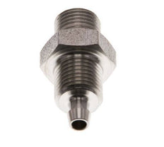 6x4 & G1/8'' Acero inoxidable 1.4571 Racor recto con rosca macho