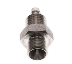 6x4 & G1/8'' Acero inoxidable 1.4571 Racor recto con rosca macho