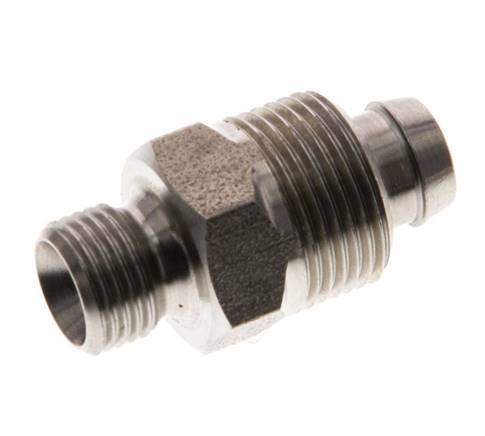 10x8 & G1/8'' Acero inoxidable 1.4571 Racor recto con rosca macho