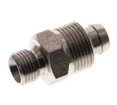10x8 & G1/8'' Acero inoxidable 1.4571 Racor recto con rosca macho