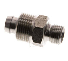 10x8 & G1/8'' Acero inoxidable 1.4571 Racor recto con rosca macho