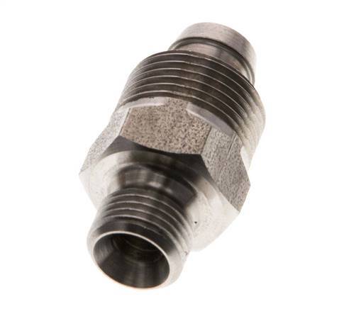 10x8 & G1/8'' Acero inoxidable 1.4571 Racor recto con rosca macho