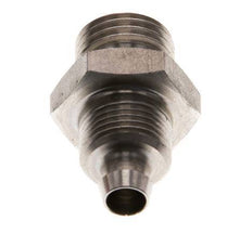 8x6 & G1/4'' Acero inoxidable 1.4571 Racor recto con rosca macho