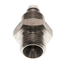 8x6 & G1/4'' Acero inoxidable 1.4571 Racor recto con rosca macho