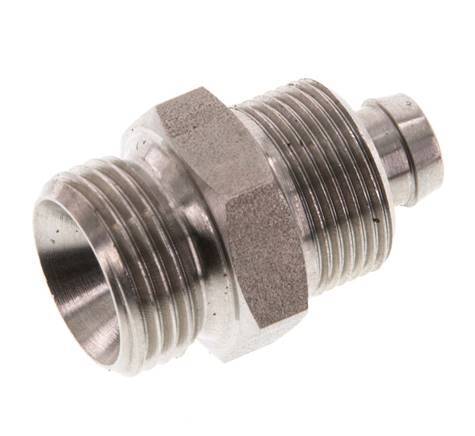 10x8 & G3/8'' Acero inoxidable 1.4571 Racor recto con rosca macho