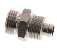 10x8 & G3/8'' Acero inoxidable 1.4571 Racor recto con rosca macho