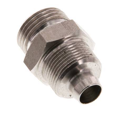 10x8 & G3/8'' Acero inoxidable 1.4571 Racor recto con rosca macho