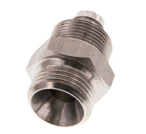 10x8 & G3/8'' Acero inoxidable 1.4571 Racor recto con rosca macho