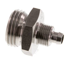 8x6 & G1/2'' Acero inoxidable 1.4571 Racor recto con rosca macho