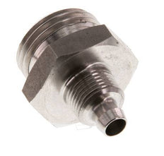 8x6 & G1/2'' Acero inoxidable 1.4571 Racor recto con rosca macho
