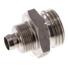 10x8 & G1/2'' Acero inoxidable 1.4571 Racor recto con rosca macho