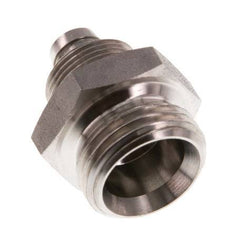 10x8 & G1/2'' Acero inoxidable 1.4571 Racor recto con rosca macho