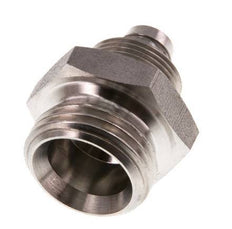 10x8 & G1/2'' Acero inoxidable 1.4571 Racor recto con rosca macho