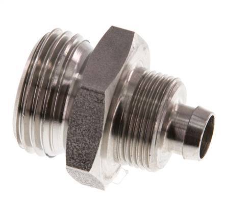 10x8 & G1/2'' Acero inoxidable 1.4571 Racor recto con rosca macho