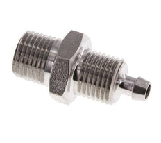6x4 & 1/8''NPT Racor recto con rosca macho de acero inoxidable 1.4571