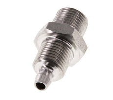 6x4 & 1/8''NPT Racor recto con rosca macho de acero inoxidable 1.4571