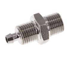 6x4 & 1/8''NPT Racor recto con rosca macho de acero inoxidable 1.4571