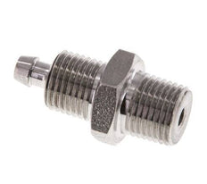 6x4 & 1/8''NPT Racor recto con rosca macho de acero inoxidable 1.4571