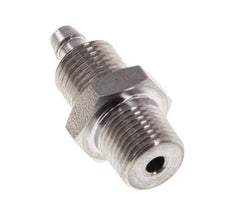 6x4 & 1/8''NPT Racor recto con rosca macho de acero inoxidable 1.4571