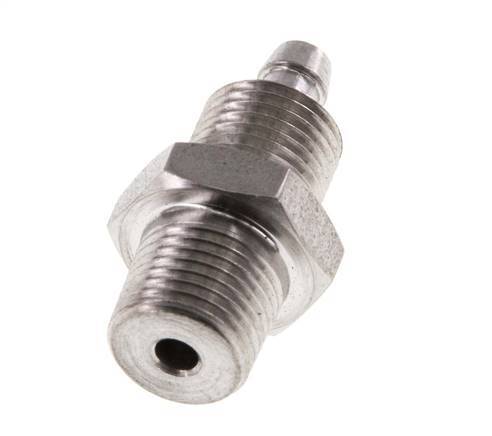 6x4 & 1/8''NPT Racor recto con rosca macho de acero inoxidable 1.4571