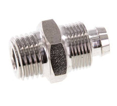 10x8 & 1/4''NPT Racor recto con rosca macho de acero inoxidable 1.4571