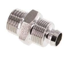 10x8 & 1/4''NPT Racor recto con rosca macho de acero inoxidable 1.4571
