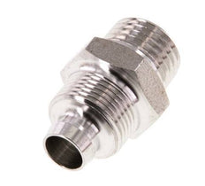10x8 & 1/4''NPT Racor recto con rosca macho de acero inoxidable 1.4571