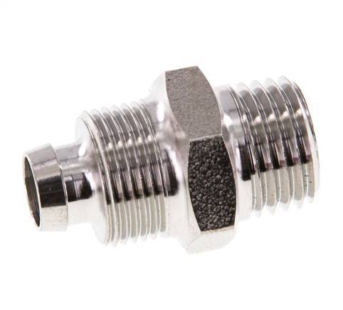 10x8 & 1/4''NPT Racor recto con rosca macho de acero inoxidable 1.4571