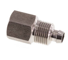 8x6 & G1/8'' Acero inoxidable 1.4571 Racor recto con rosca hembra