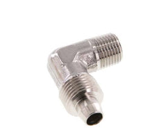 8x6 & R1/8'' Acero inoxidable 1.4404 Racor codo con rosca macho