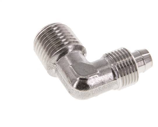 8x6 & R1/4'' Acero inoxidable 1.4404 Racor codo con rosca macho