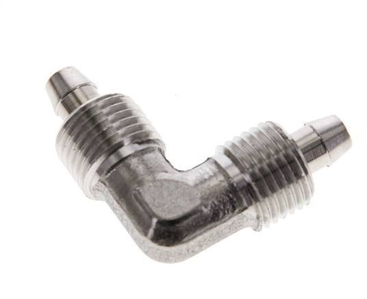 6x4 Acero inoxidable 1.4404 Codo Racor rápido
