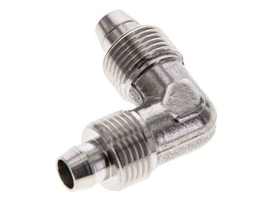 Racor codo 8x6 de acero inoxidable 1.4404