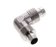 Racor codo 10x8 de acero inoxidable 1.4404