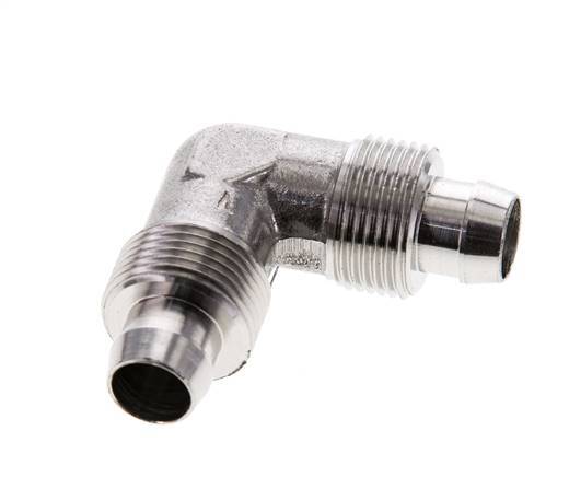 Racor codo 10x8 de acero inoxidable 1.4404