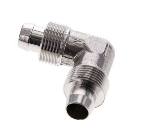 Racor codo 10x8 de acero inoxidable 1.4404