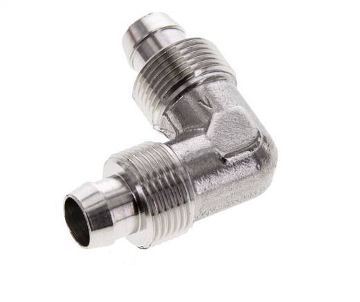 Racor codo 10x8 de acero inoxidable 1.4404
