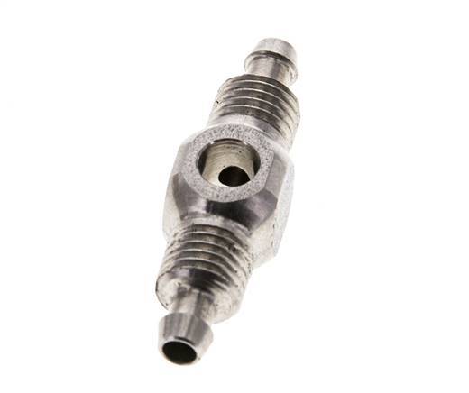 Conector Banjo Acero Inoxidable en T 6x4 & M5 1.4571 de Rosca