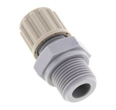 Racor de compresión recto 8x6mm y G3/8'' PA con rosca macho 10 bar [2 piezas]